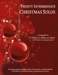 20 Intermediate Christmas Solos Flute/Oboe/Violin and Piano EPRINT cover Thumbnail